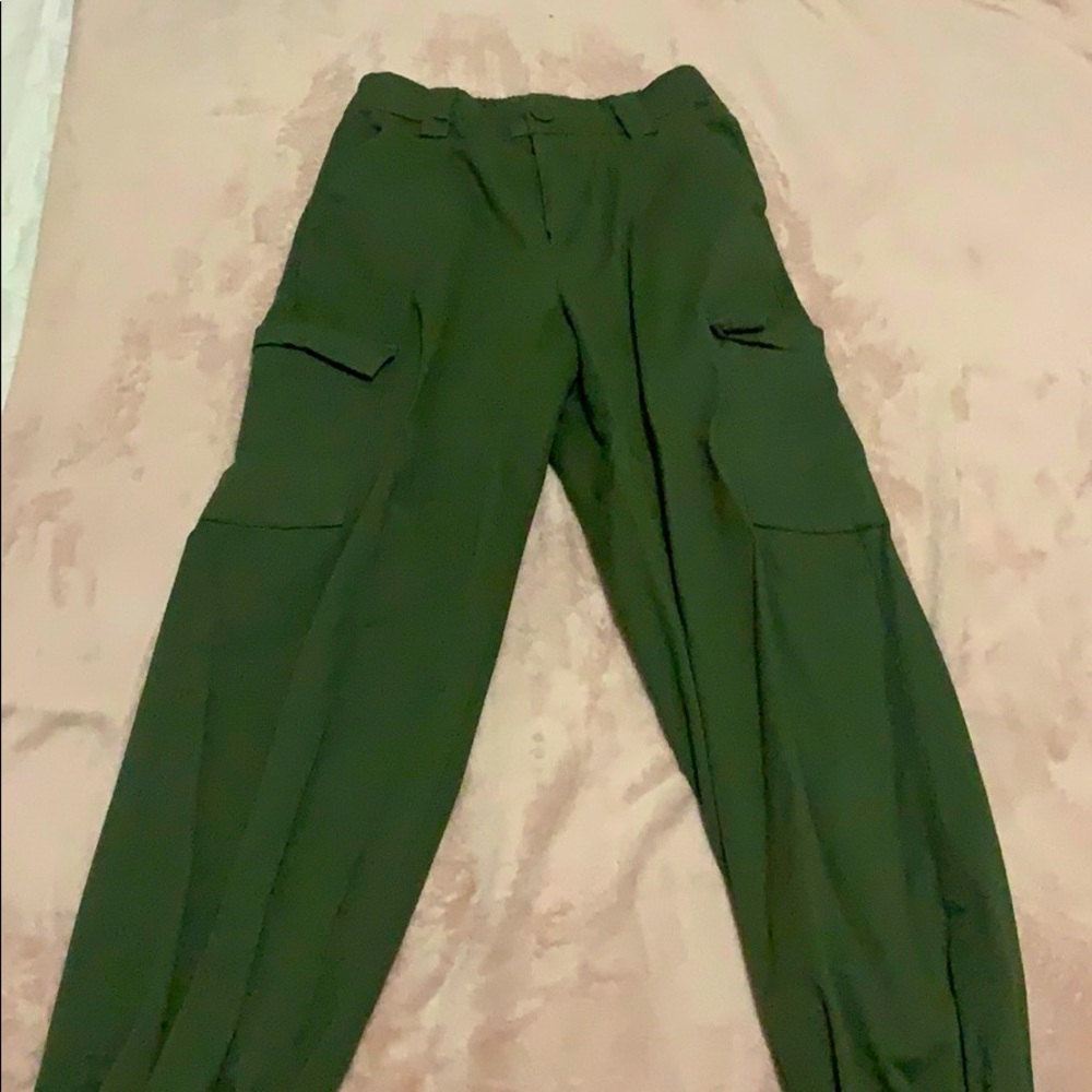 Green Cargo Pants